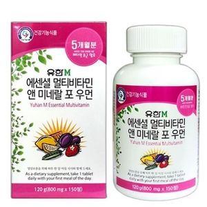 유한m 에센셜 멀티비타민 앤 미네랄 포우먼