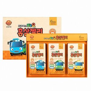 천지인 꼬마버스 타요 홍삼젤리 10g