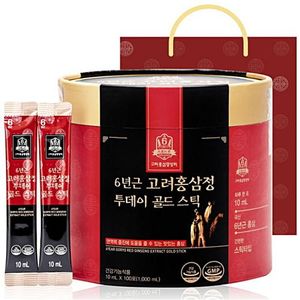 6년근 고려홍삼정 투데이 골드 스틱 10ml