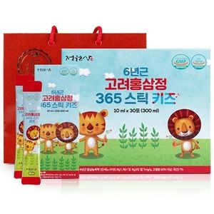 정원삼 6년근 고려홍삼정 365스틱 키즈 10ml