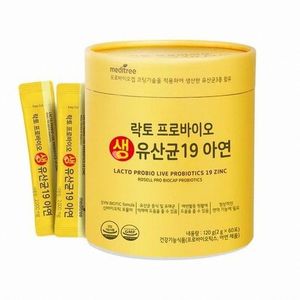 메디트리 락토 프리바이오 생 유산균 19 아연
