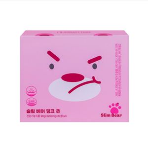 슬림 베어 핑크 츄