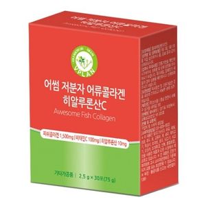 브이플랜 어썸 저분자 어류콜라겐 히알루론산C