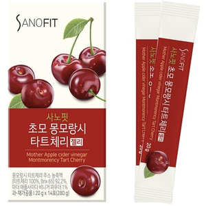 사노핏 초모 몽모랑시 타트체리 젤리