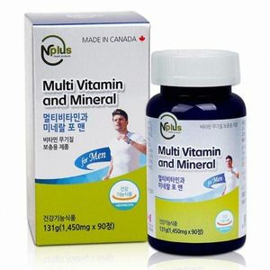 멀티비타민과 미네랄 포 맨