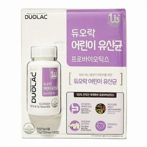 듀오락 어린이 유산균 프로바이오틱스