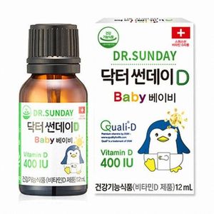 닥터 썬데이D 베이비 400IU 12ml