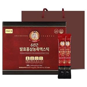 정원삼 6년근 발효홍삼 농축액 스틱 10g