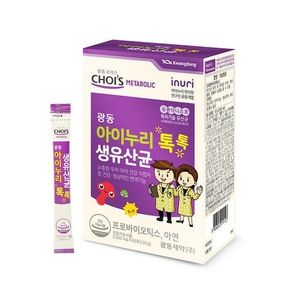 광동초이스 광동 아이누리 톡톡 생유산균