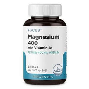 포커스 마그네슘 400 위드 비타민 B6