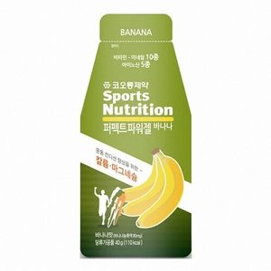 스포츠 뉴트리션 퍼펙트 파워젤 바나나맛 40g