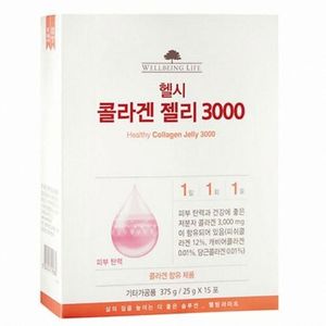 웰빙라이프 헬시 콜라겐 젤리 3000