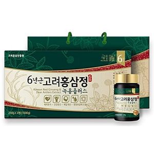6년근 고려홍삼정 녹용플러스 250g