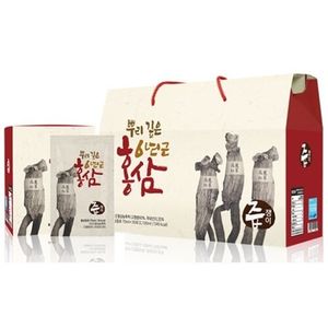 즙쟁이 뿌리깊은 6년근 홍삼 70ml