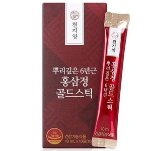 천지양 뿌리깊은 6년근 홍삼정 골드스틱 10ml
