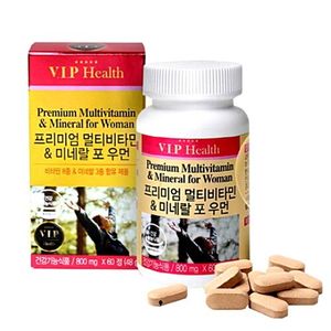 프리미엄 멀티비타민 미네랄 포 우먼