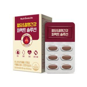 혈당&혈행건강 퍼펙트 솔루션