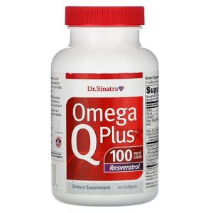 오메가 Q 플러스 CoQ10 100mg 레스베라트롤