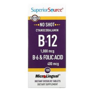 시아노코발라민 1000mcg B6 & 폴릭애시드 400mcg