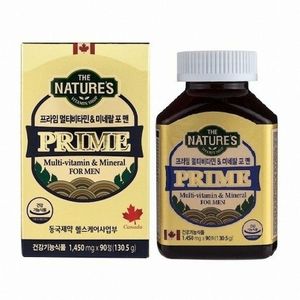 네이처스비타민샵 프라임 멀티비타민&미네랄 포 맨