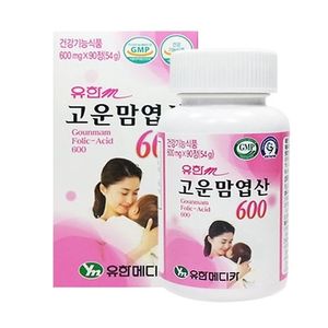 유한m 고운맘 엽산 600