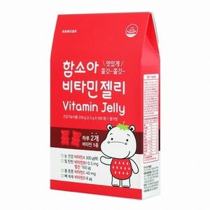 함소아 비타민젤리 딸기맛