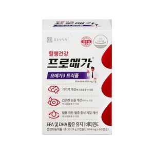 혈행건강 프로메가 오메가3 트리플의 제품 이미지