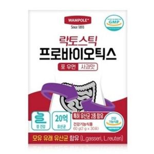 왐폴 락토스틱 프로바이오틱스 포 우먼 사과맛