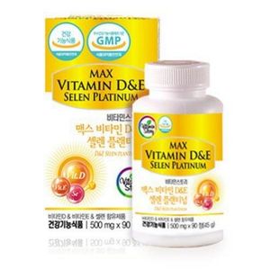 비타민스토리 맥스 비타민 D&E 셀렌 플랜티넘
