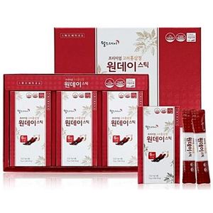 웰스데이 프리미엄 고려홍삼정 원데이 스틱