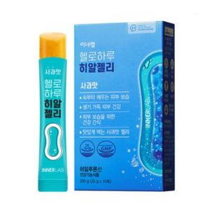 이너랩 헬로하루 히알젤리 사과맛