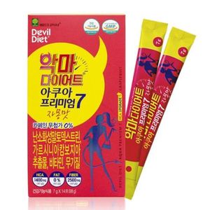 애플트리김약사네 마시는 악마다이어트 아쿠아 프리미엄7 자몽맛 7g