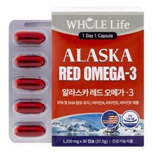알라스카 레드 오메가-3