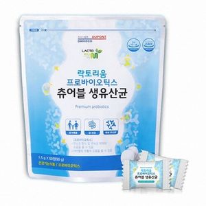락토리움 프로바이오틱스 츄어블 생유산균