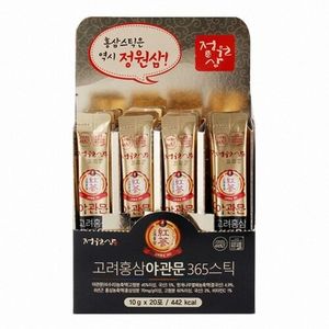 정원삼 고려홍삼 야관문 365스틱 10g