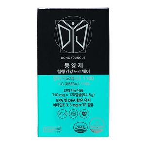 동영제 혈행건강 노르웨이 알티지 오메가3 1100