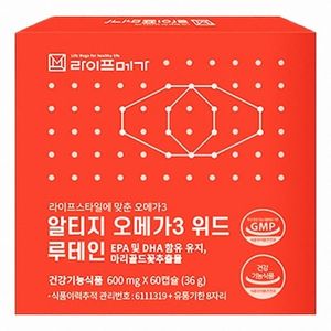 라이프메가 알티지 오메가3 위드 루테인