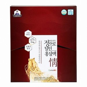 정으로 달인 홍삼액