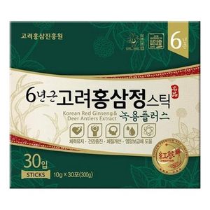 6년근 고려홍삼정 녹용플러스 스틱 10g