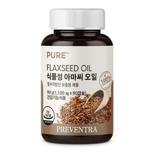 퓨어 식물성 아마씨 오일