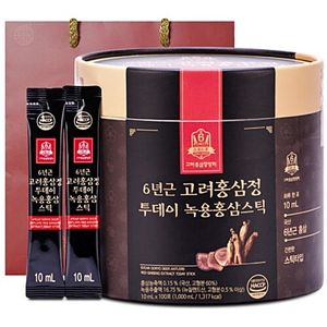 6년근 고려홍삼정 투데이 녹용홍삼스틱 10ml