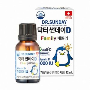 닥터 썬데이D 패밀리 1000IU 12ml