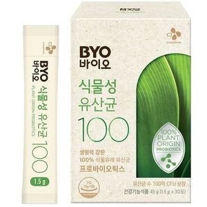 BYO 바이오 식물성 유산균 100