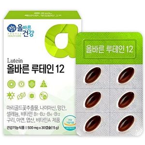 올바른건강 올바른 루테인12