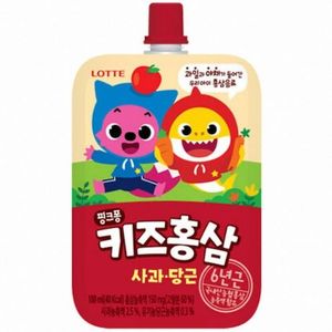 핑크퐁 키즈홍삼 사과당근 100ml