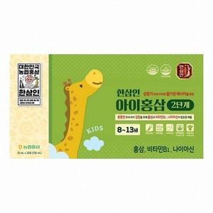 한삼인 아이홍삼 2단계 25ml