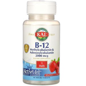 B12 메틸코발라민 & 아데노실코발라민 2000mcg