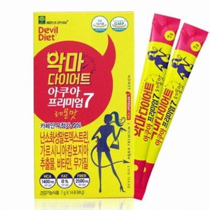 애플트리김약사네 마시는 악마다이어트 아쿠아 프리미엄7 레몬맛 7g