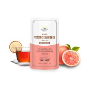 자유다방 5일 에이드 클렌즈 자몽허니블랙티맛 100ml