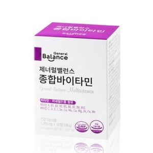 제너럴밸런스 종합바이타민